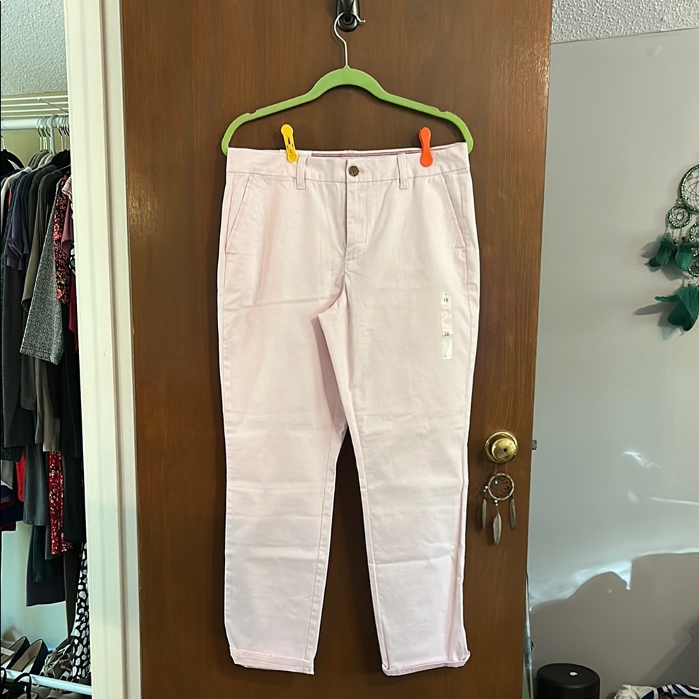 Light Pink Casual Pants skinny ankle Tommy Hilfiger